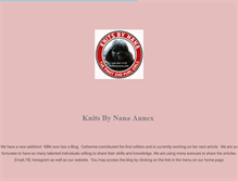 Tablet Screenshot of knitsbynana.com